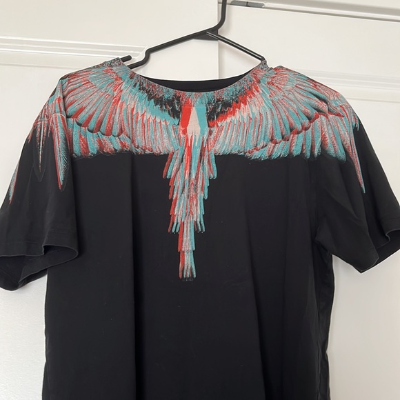 authentic marcelo burlon wings t-shirt - Picture 2 of 5